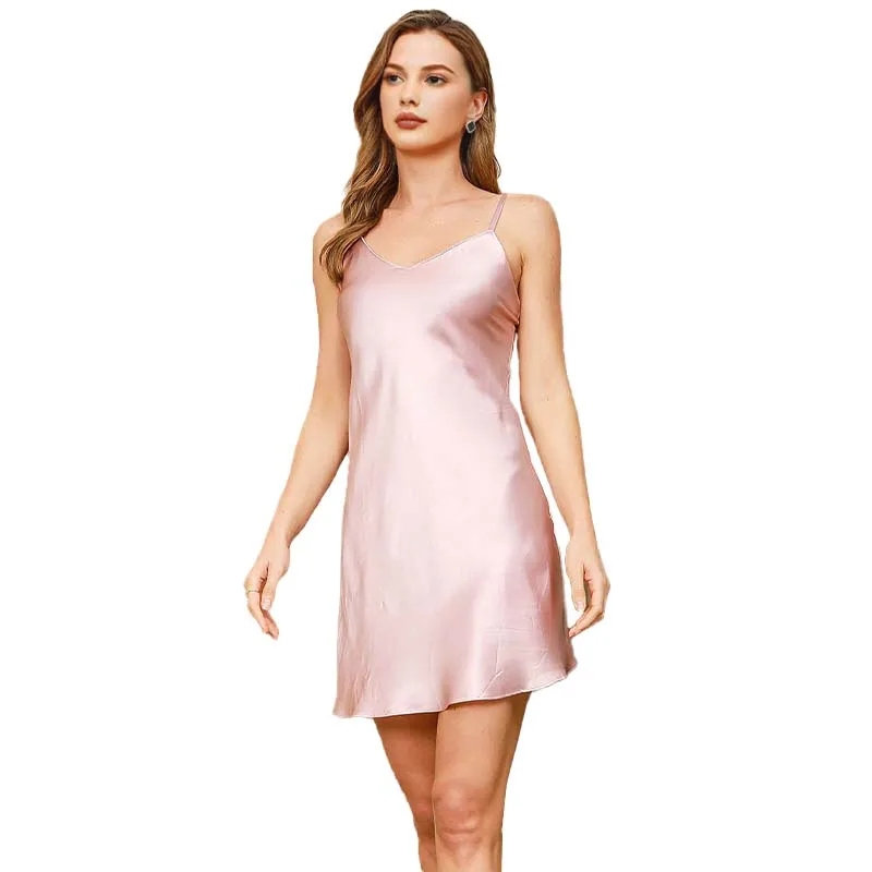 Shop 100% Mulberry Silk Night Dresses for Women - Sexy & Comfortable