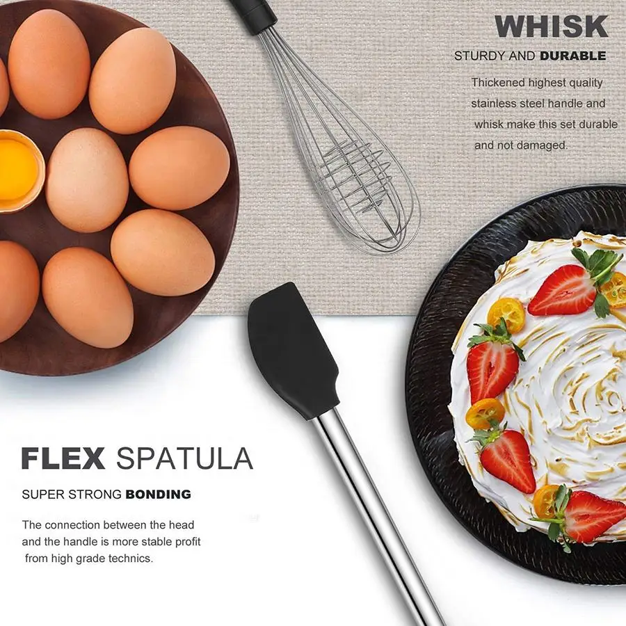 Custom Kitchen Accessories Stainless Steel Kitchen Cooking Tools Set