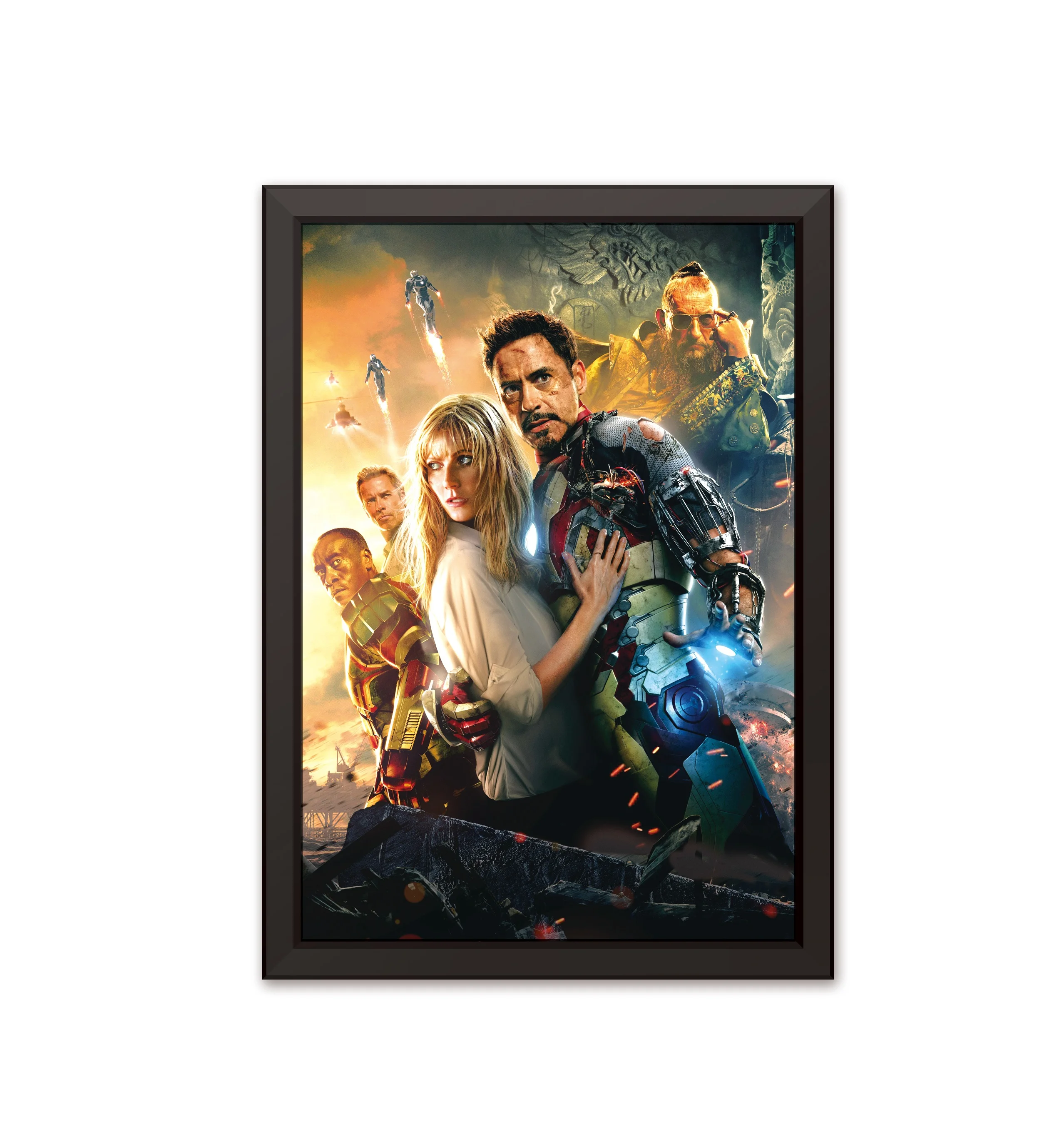 Индивидуальная реклама в помещении светодиодные киноплакаты световой короб алюминиевая рамка тонкий светодиодный