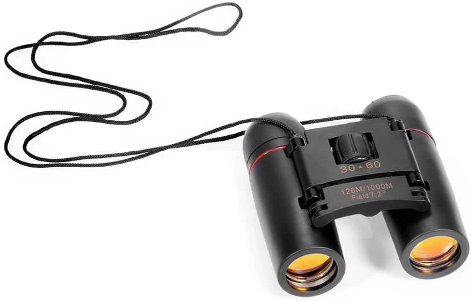 30x60 Mini Small Compact Binoculars for Kids and Adults Portable Pocket Foldable Binoculars for Waterproof Bird Watching