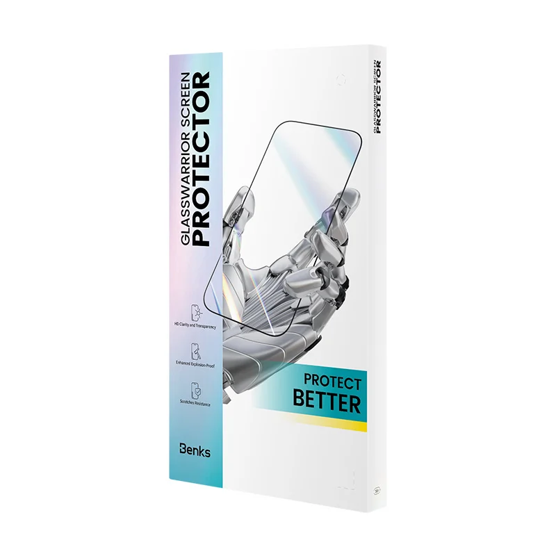 Benks Corning Sapphire Screen Protector for iPhone 15 Pro Max Anti-scratch Full HD