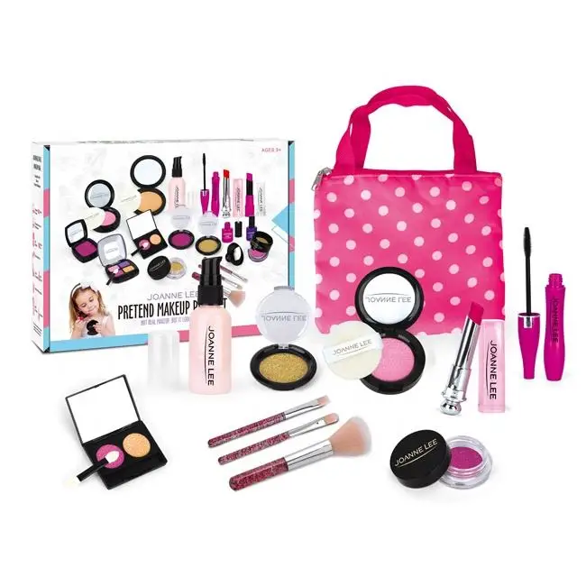 Hot Sale Kids Cosmetic Set Baby Cosmetic Set Girl Real Pretend Play Kids Makeup Kit