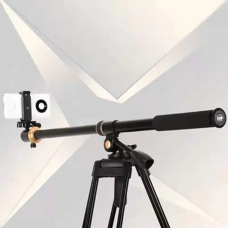 BEI KE Q77 Aluminum Alloy Transverse Center Pole Adjustable Tripod Video Axis for Camera and Smartphone