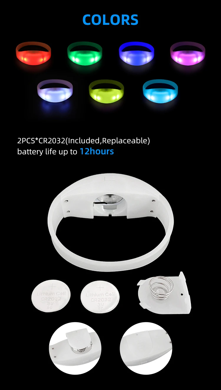 Light Up Bracelet Festival Concert Party Wedding Dmx Wristbands