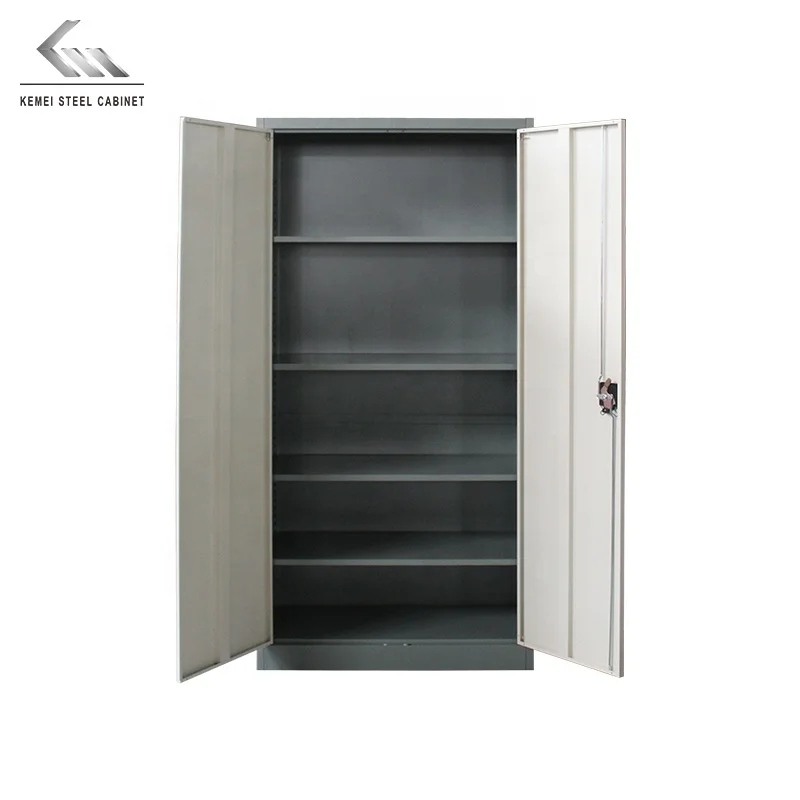 Godrej Door File Filing Storage Cabinet Almirah Steel General Use Office Furniture 2 Swing Metal Fashion Gray Home Office Modern