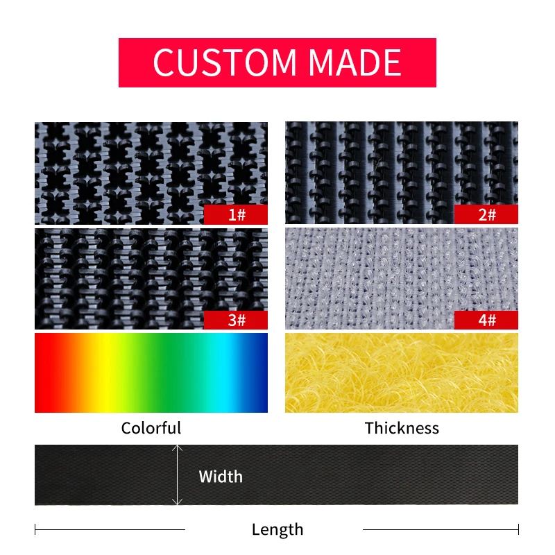 Индивидуальные застежки с крючками и петлями двухсторонний ленточный круг Пакеты разных размеров как картонная коробка обслуживание OEM