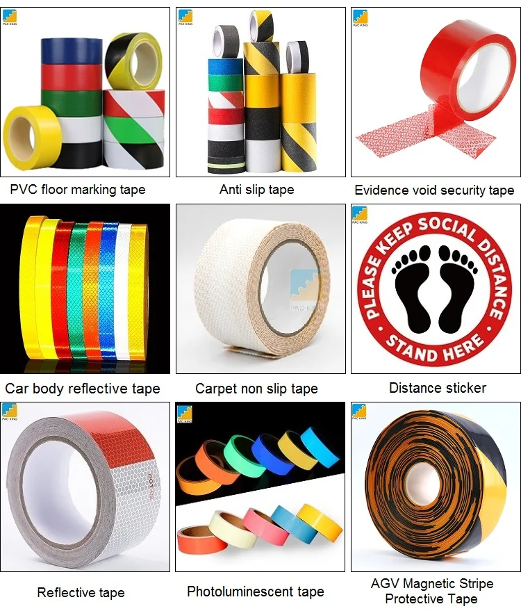 Red Danger Tape Caution Tape Roll 3inch Nonadhesive Sharp Red Color