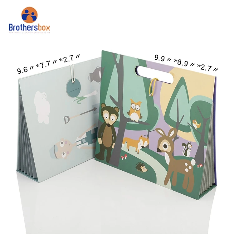 Office A4 Document Presentation Folder Handmade Cardboard File Paper