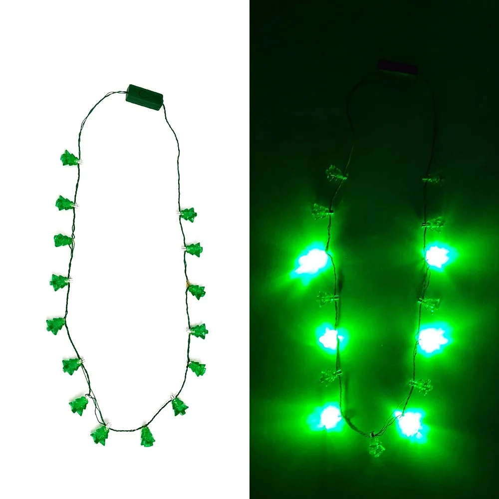 Led Necklace Christmas Light Necklace Party City Wearable