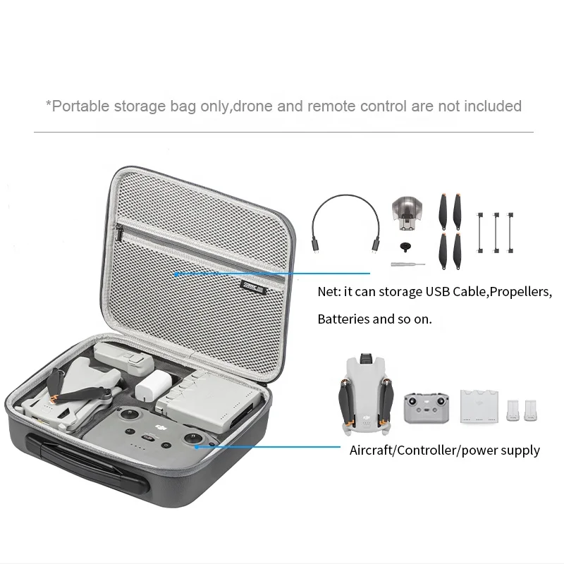 STARTRC OEM Hand-Held Bag - Waterproof Case for DJI Mini 3 RC-N1