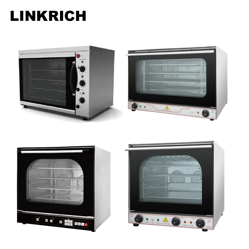 High-Efficiency Convection Electric Bread Baking Oven Big Capacity for Industrial and Commercial Use