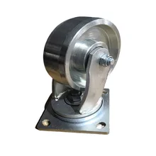 4/5/6/8 Inch Rigid Cast Iron Core Swivel Caster Wheels Industrial Castor For Heavy Machine And Heavy Equipment