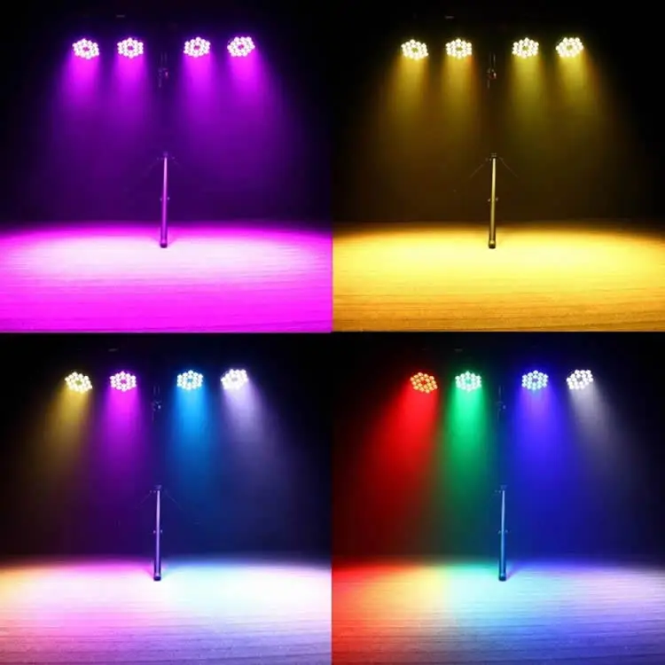 Stage Light Par LED 18x18w Rgbwa Uv 6in1 Led Par Light for Wedding Dj bar