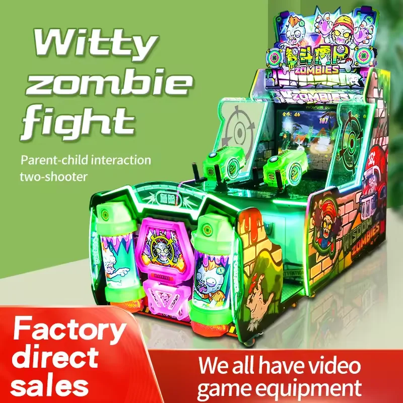 IFD Arcade Plants Vs Zombies Game Machine - Water Shooting Fun