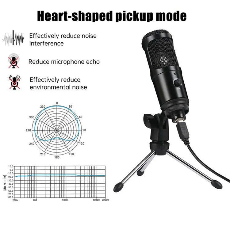 Title 3, K669 enregistrement rvb condensateur Microphone...