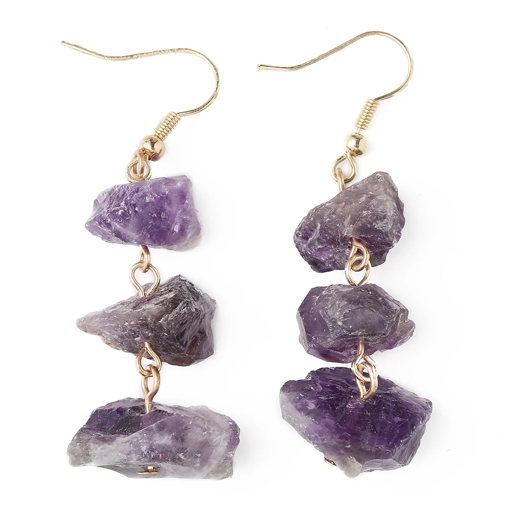 Pendientes De Gota De Piedra Drusa De Cristal De Amatista Natural Para De Piedras Preciosas Colgantes De Moda Para Regalo - Buy Venta Al Por Mayor De Cristal De Amatista Natural