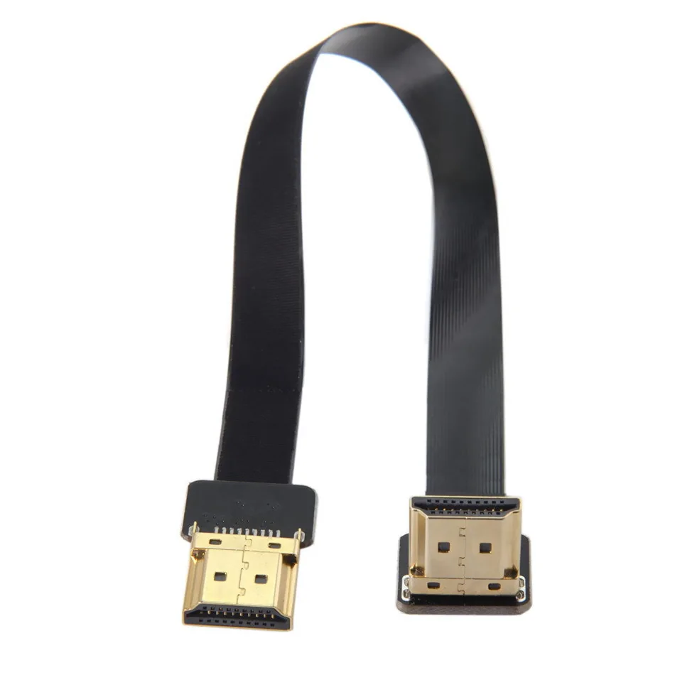 Ultra Thin Fpv 20 Pin Hdmi Flat Slim Ribbon Cable 50mm 100mm 150mm ...