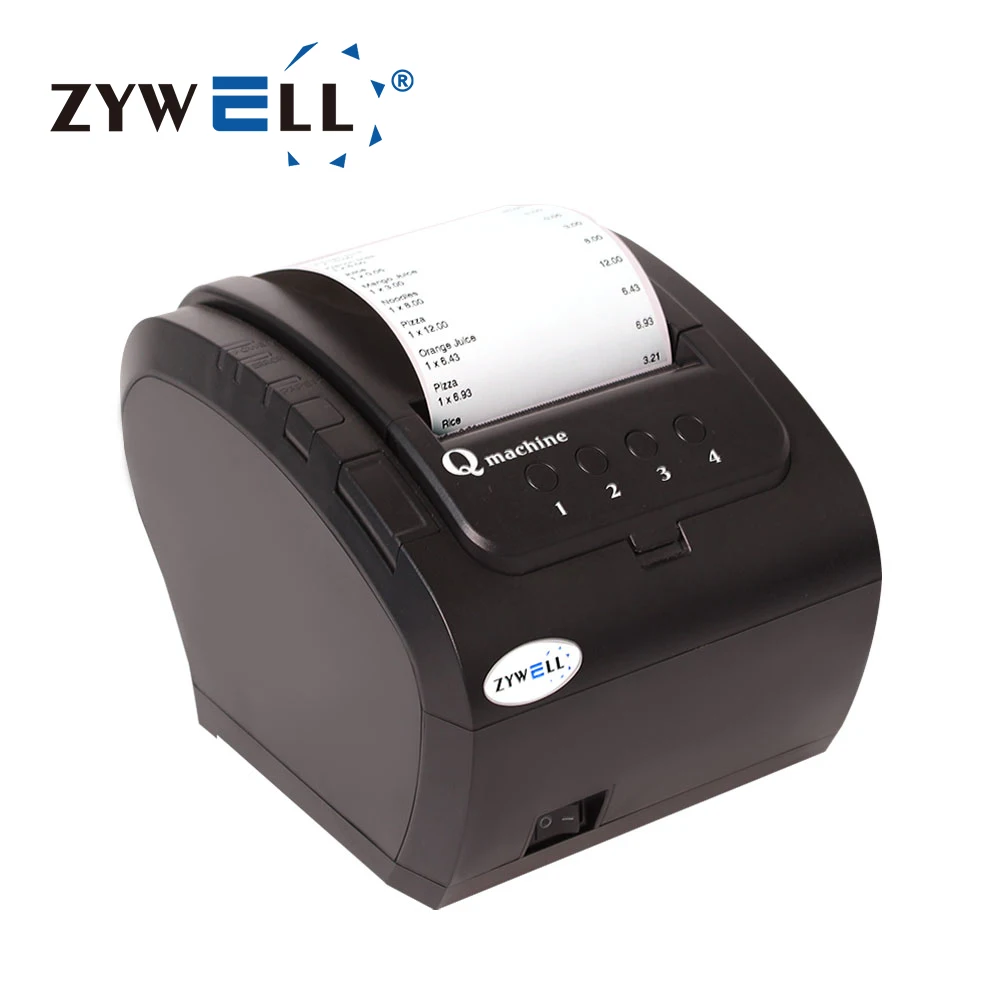 HOT Number Ticket Printer Queue Management System Inkless Thermal Events Ticket Printer Machine