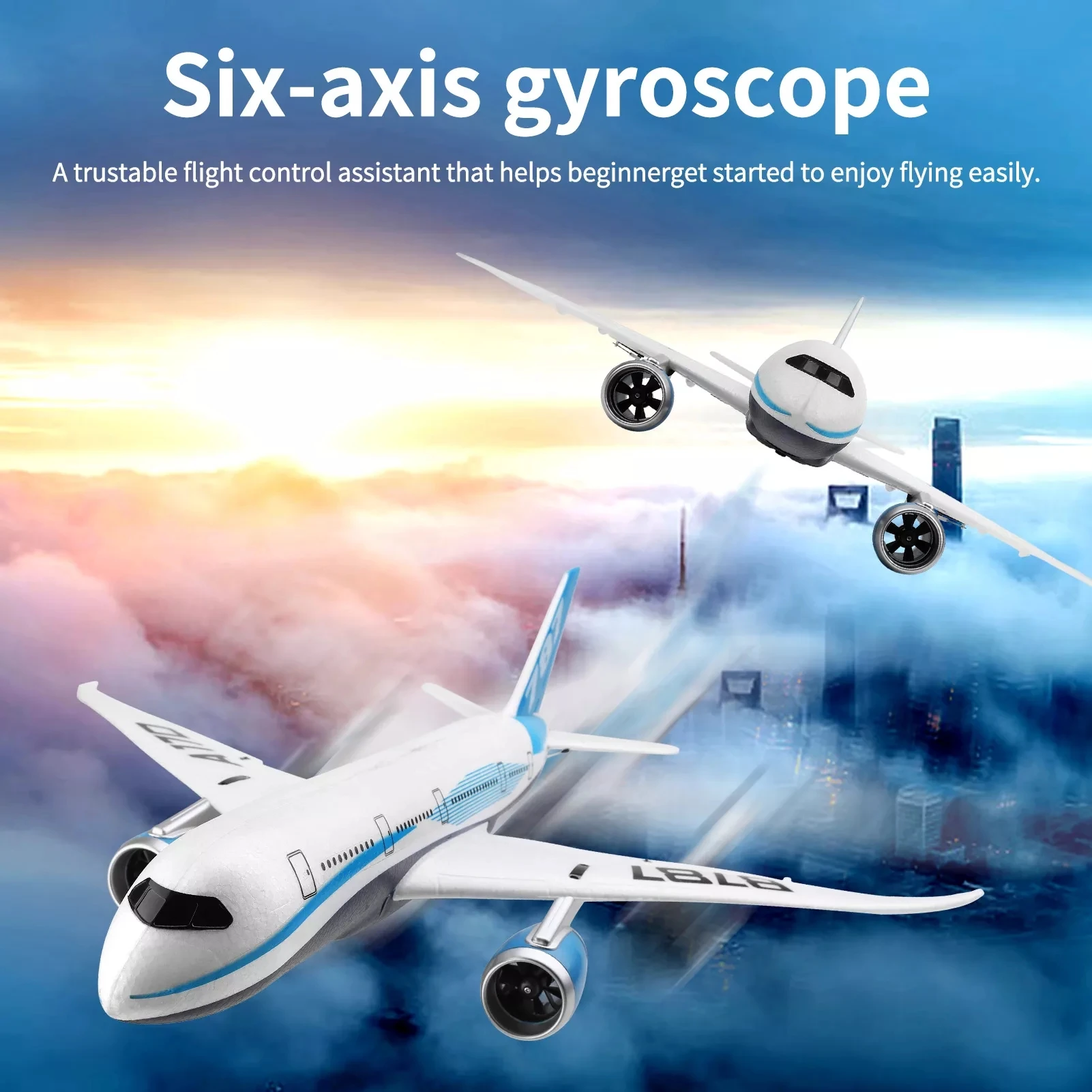 New Arrival HOSHI WLtoys A170 RC Airplane EPO Craft Foam Electric Outdoor Remote Control Glider Plane Fixed Wing Aircraft