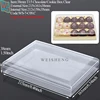 7-C09  215x161x38mm Chocolate/Cookie Box Clear
