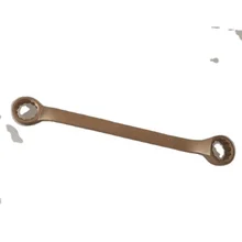 Non Sparking Tools Aluminum Bronze Double Ring End Wrench 6*8mm