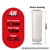 9# Diamètre du fil en bobine : 0,3 mm, longueur : 100 m