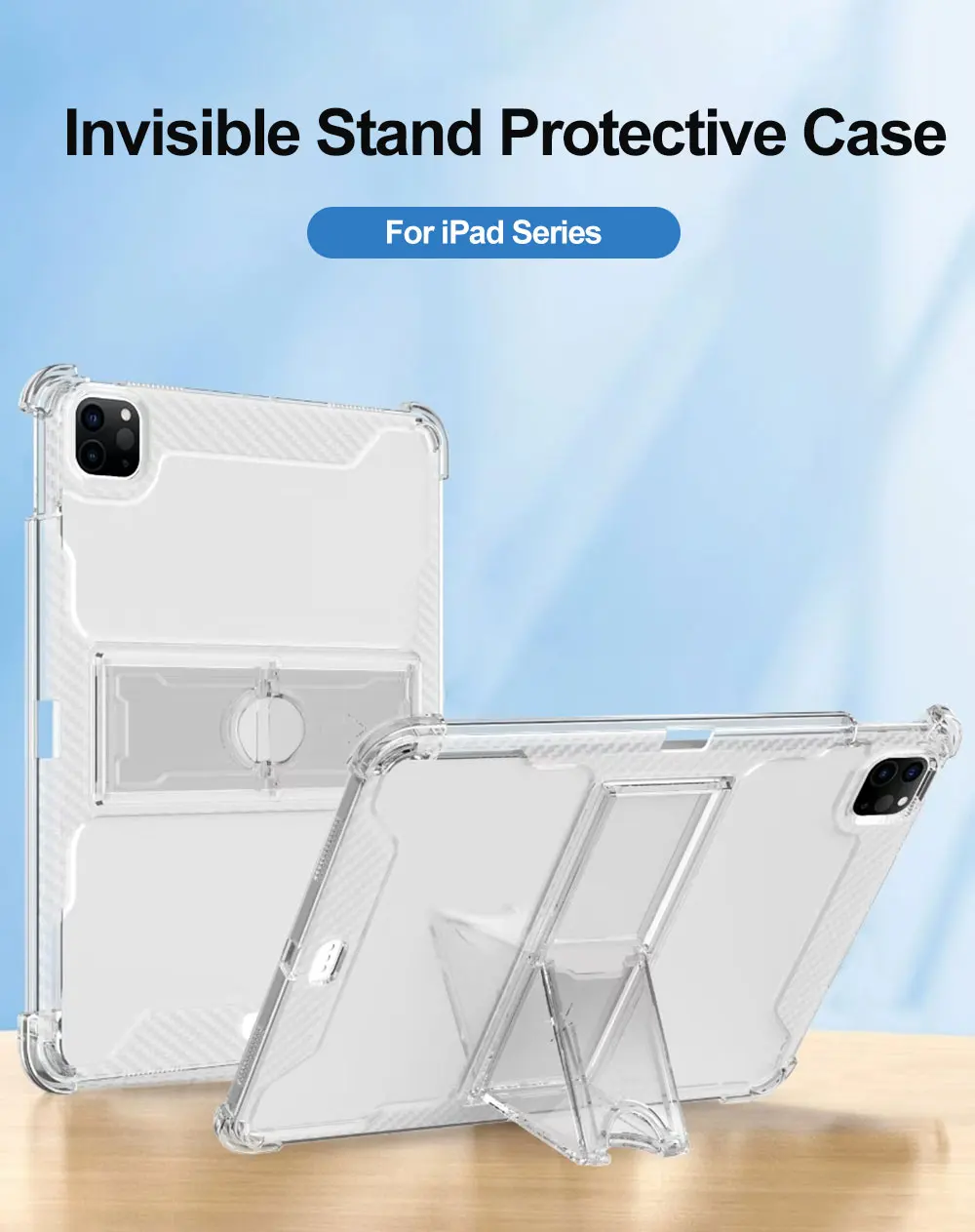 129 adjustable stand colourful shell pencil holder shockproof cover pbk326-3