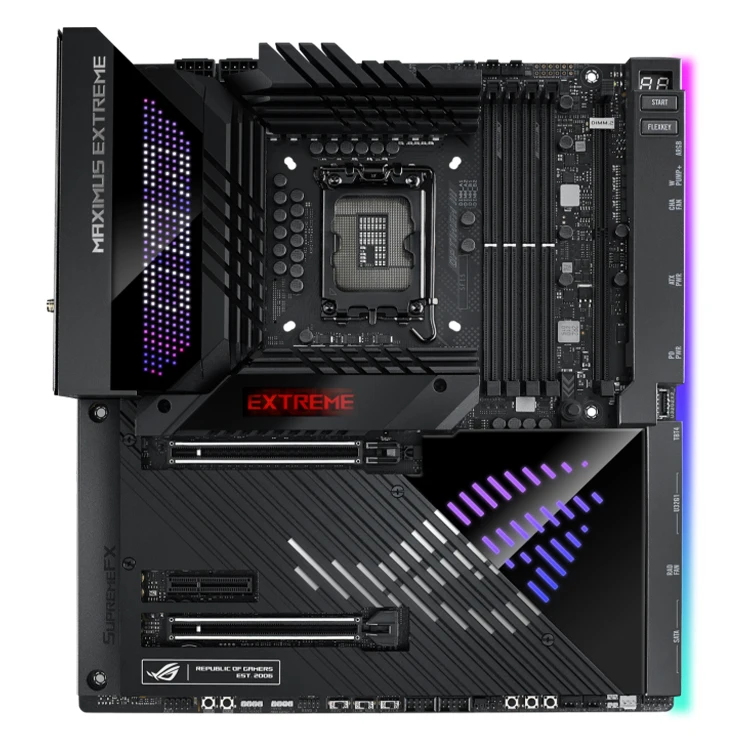 ASUS ROG MAXIMUS Z790 EXTREME Motherboard supports Intel 13th/12thl Core Pentium Gold and Celeron CPU with Intel Z790 Chipset