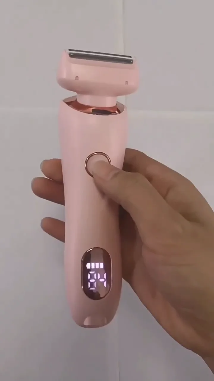 2in1 Electric Bikini Hair Removal Rechargeable Painless Lady Body