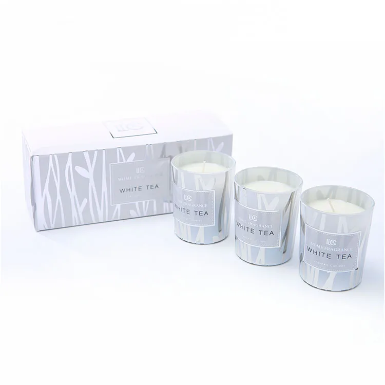 Custom Aromatherapy Scented Candle Gift Set Christmas Gift Set