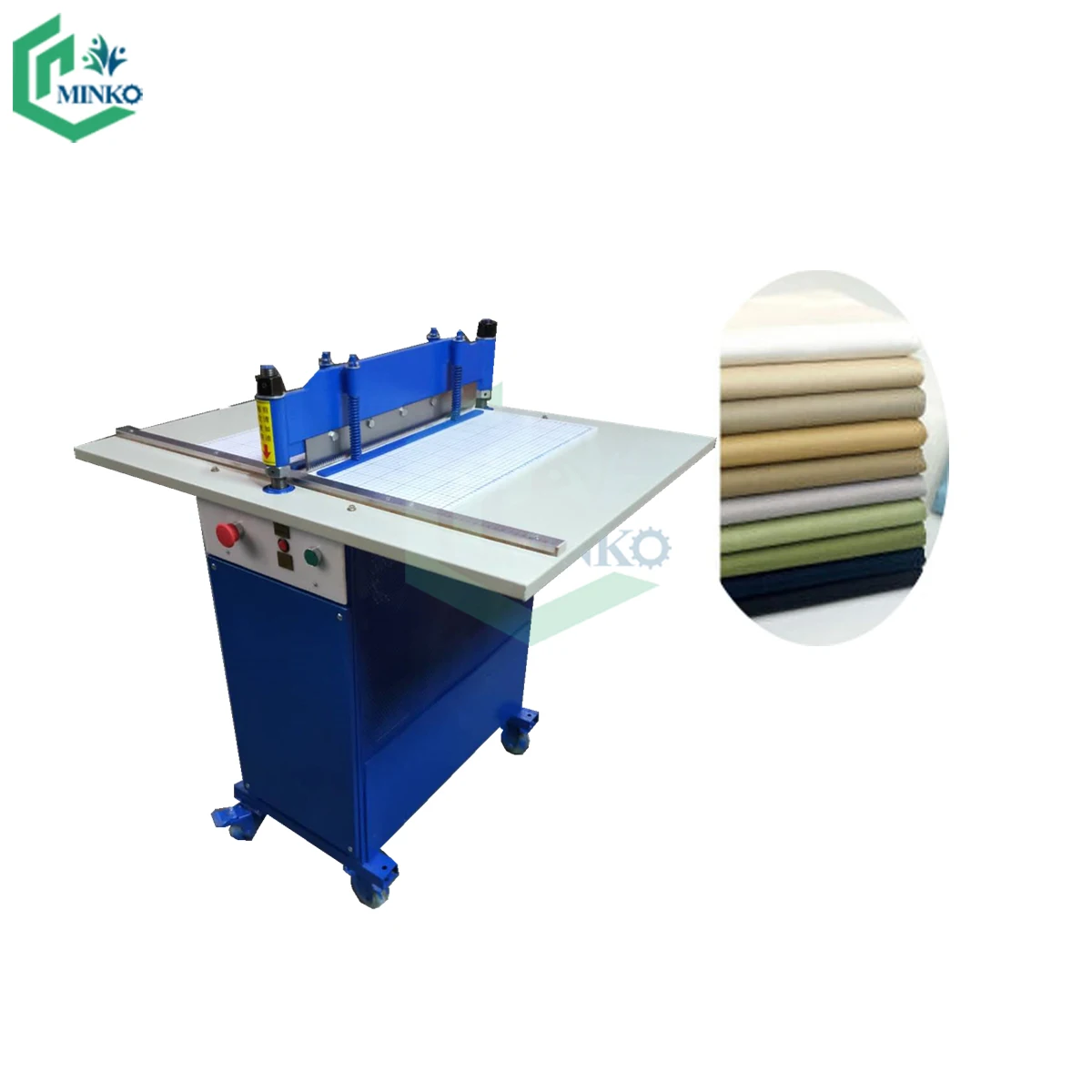 Zig Zag Fabric Cloth Cutting Machine Swatch Cutter Machine Fabric Cutting Machine