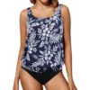 5-Blue and white print