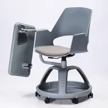 New Modern Design School University writing board office Chair training tablet school chair with writing pad