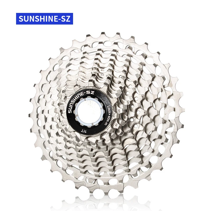 Кассета для велосипеда sunshine кассета 12S 11S/10S/9S/8S храповик дорожный велосипед маховик горного