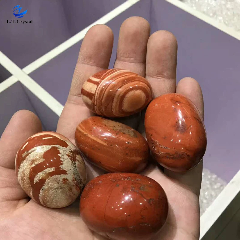 polished semi precious stones