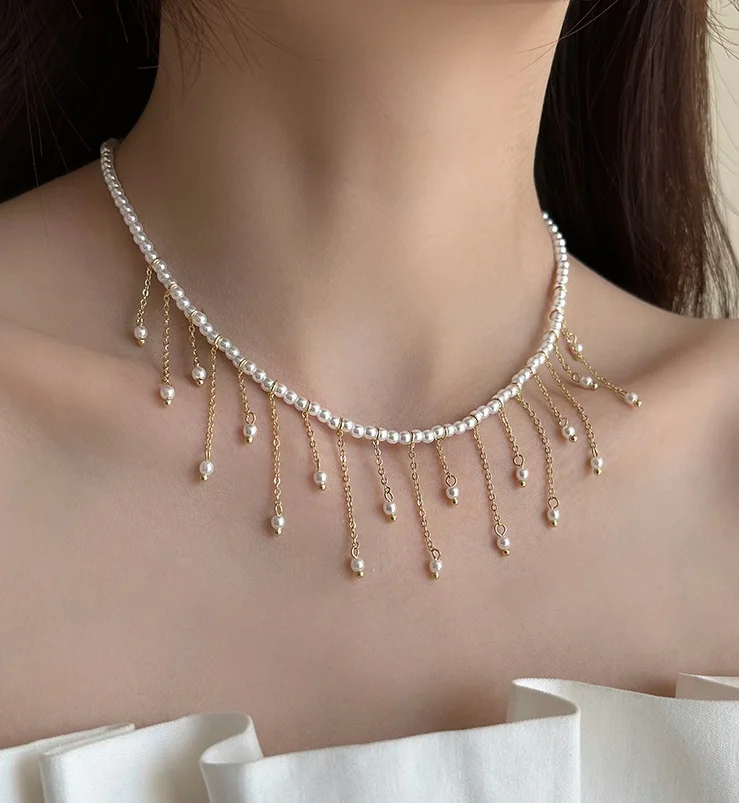 hot elegant fashion jewelry necklace small