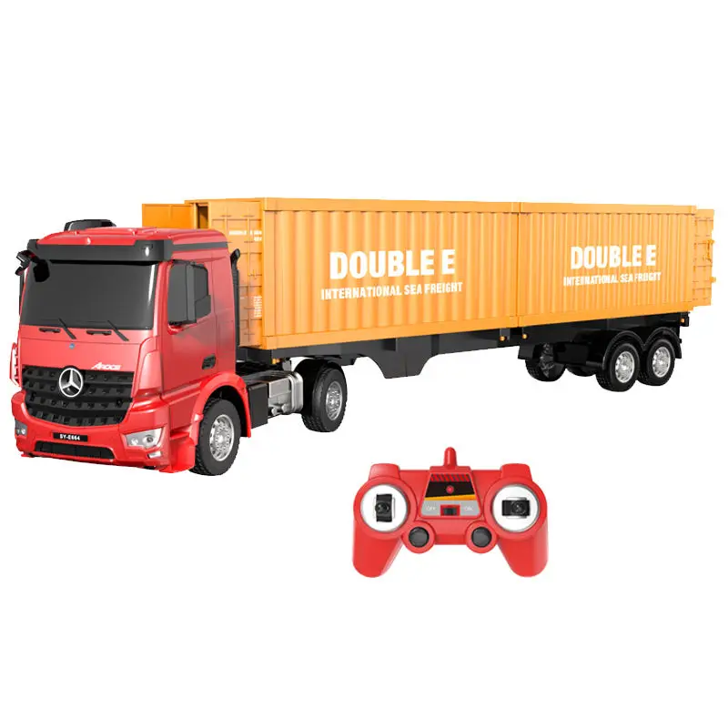 ラジコン　ダブルE  メルセデスベンツアクロスコンテナトラック ダブルE E664-003 RCカー ベンツ・アロクス 2バンズ カーゴコンテナ