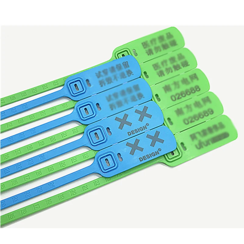 DD1202  Custom Text Garden Tags Tie Wraps for Container Tree Markers Buckle Signs Nursery Plants Seals Labels Cable Zip Ties