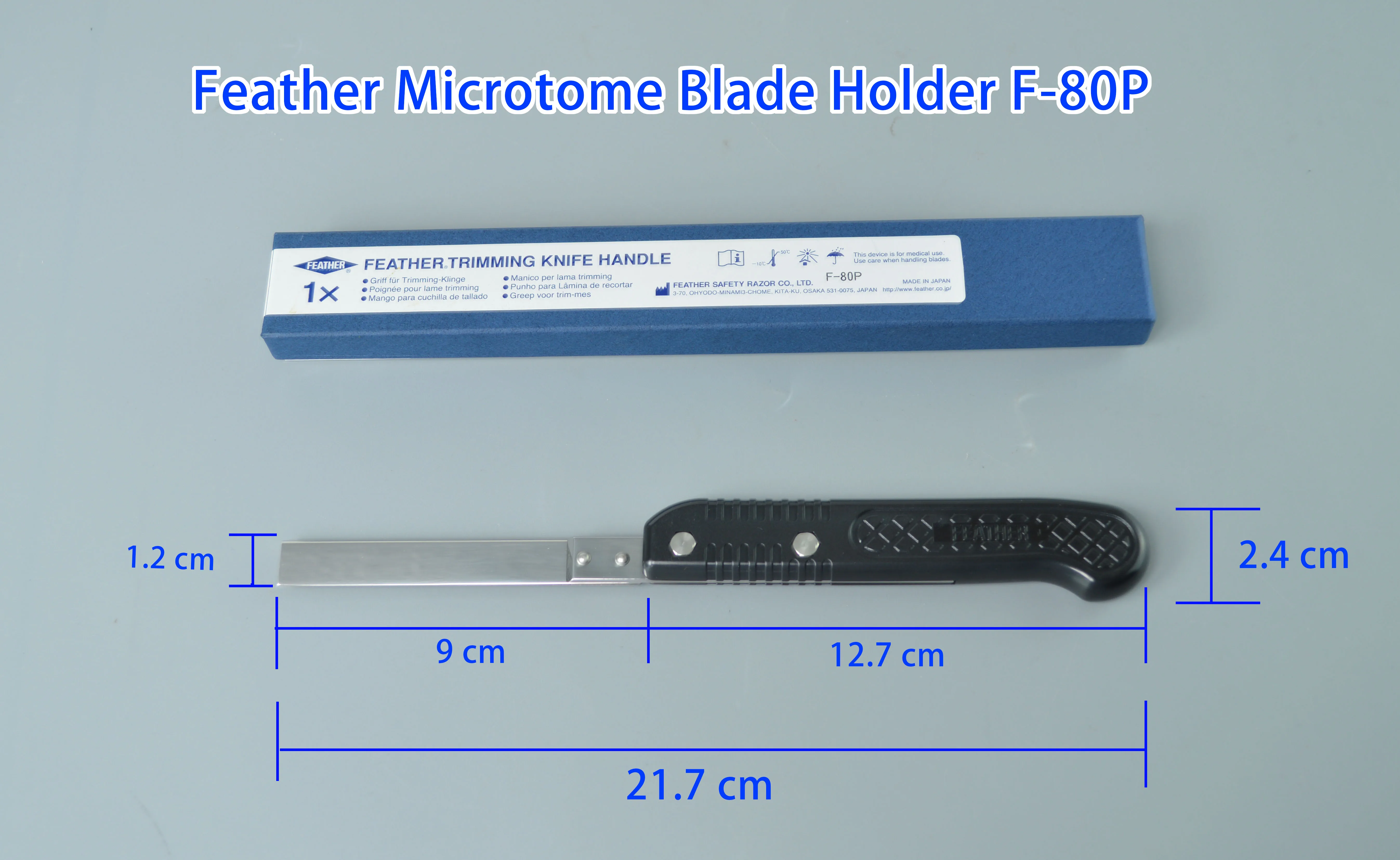 microtome blade handles