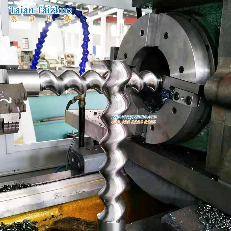 CNC Thread Whirling Turning Machine Worm Whirling Milling Machine