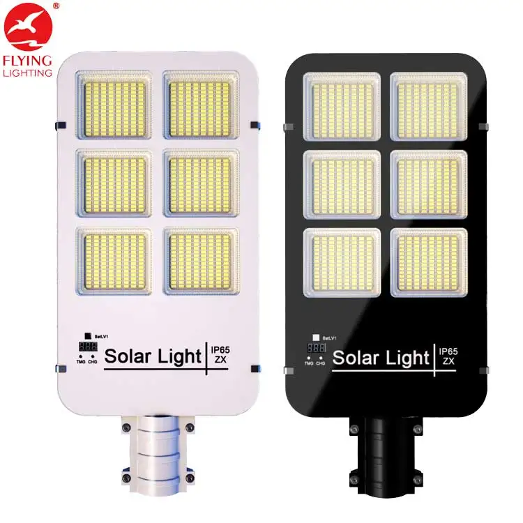 Remote control motion sensor separate LED solar street light with inbuilt battery