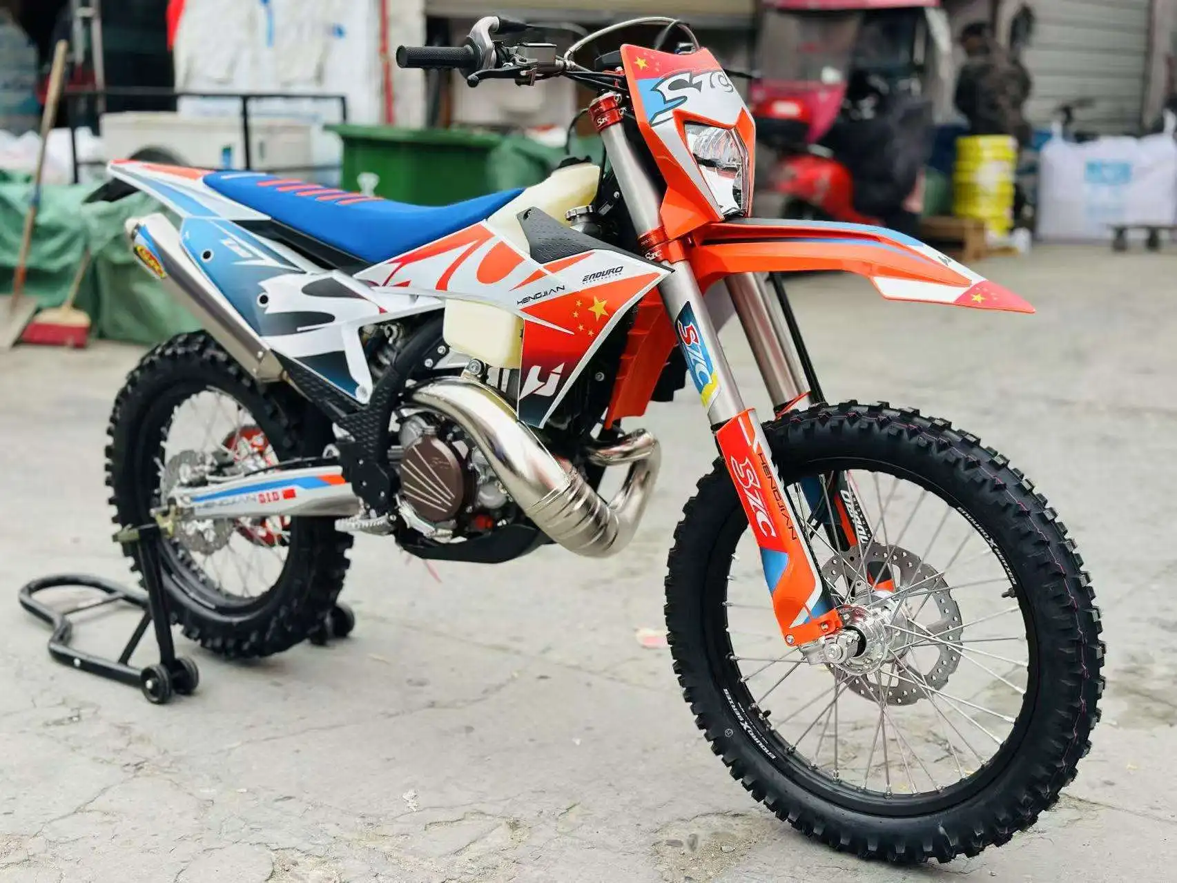 Original Hengjian S7 Z300 2025 Design 300cc Adults Enduro Dirt
