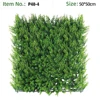 Panneau mural en herbe d'eucalyptus vert clair uni