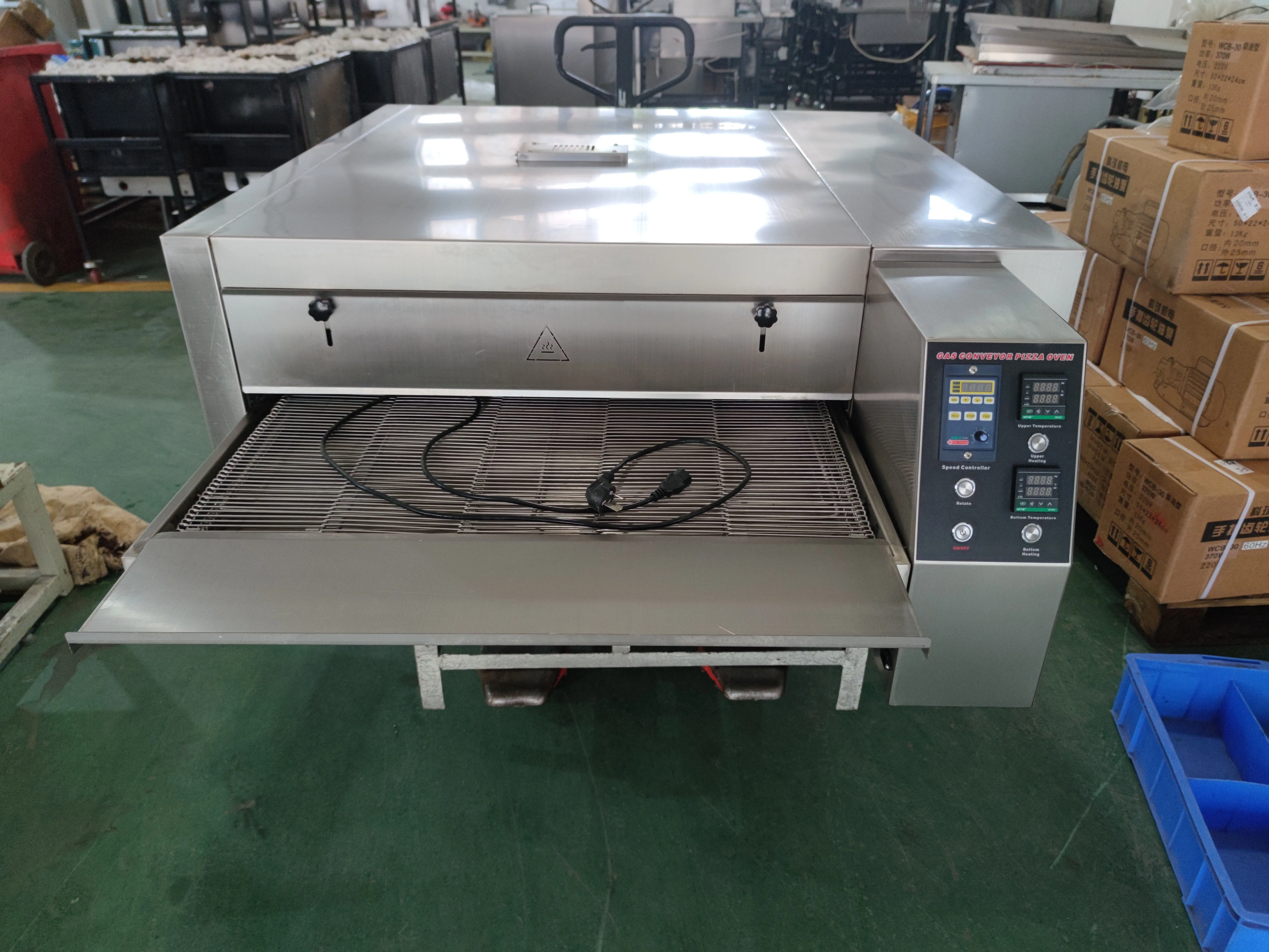 18 Inch 32 Inch Belt Pizza Oven Pizza Belt Oven Commercial Impinger and Conveyor Ovens