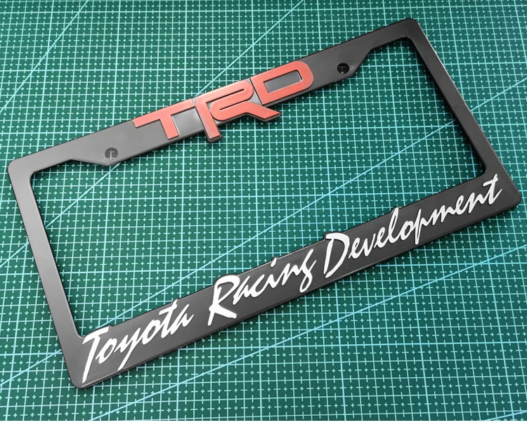 Usa Custom Plastic Jdm License Plate Frame Car Licence Plate Frame