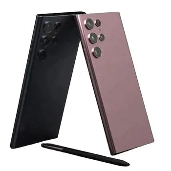 2022 Unlocked S22 Ultra 5G Smartphone 7.2 Inch Full Screen 16GB+512GB Android Mobile Phone with Face ID