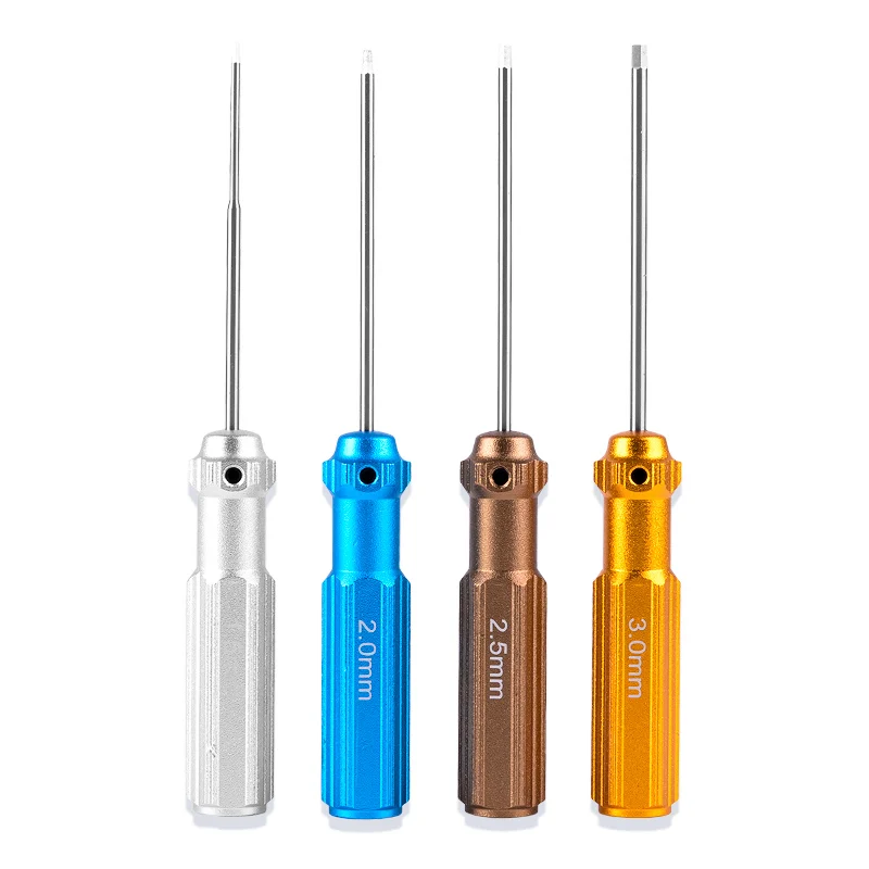 Hexagon Head Hex Screwdriver Tools Set Kit 1.5/2.0/2.5/3mm for RC Helicopter Car 