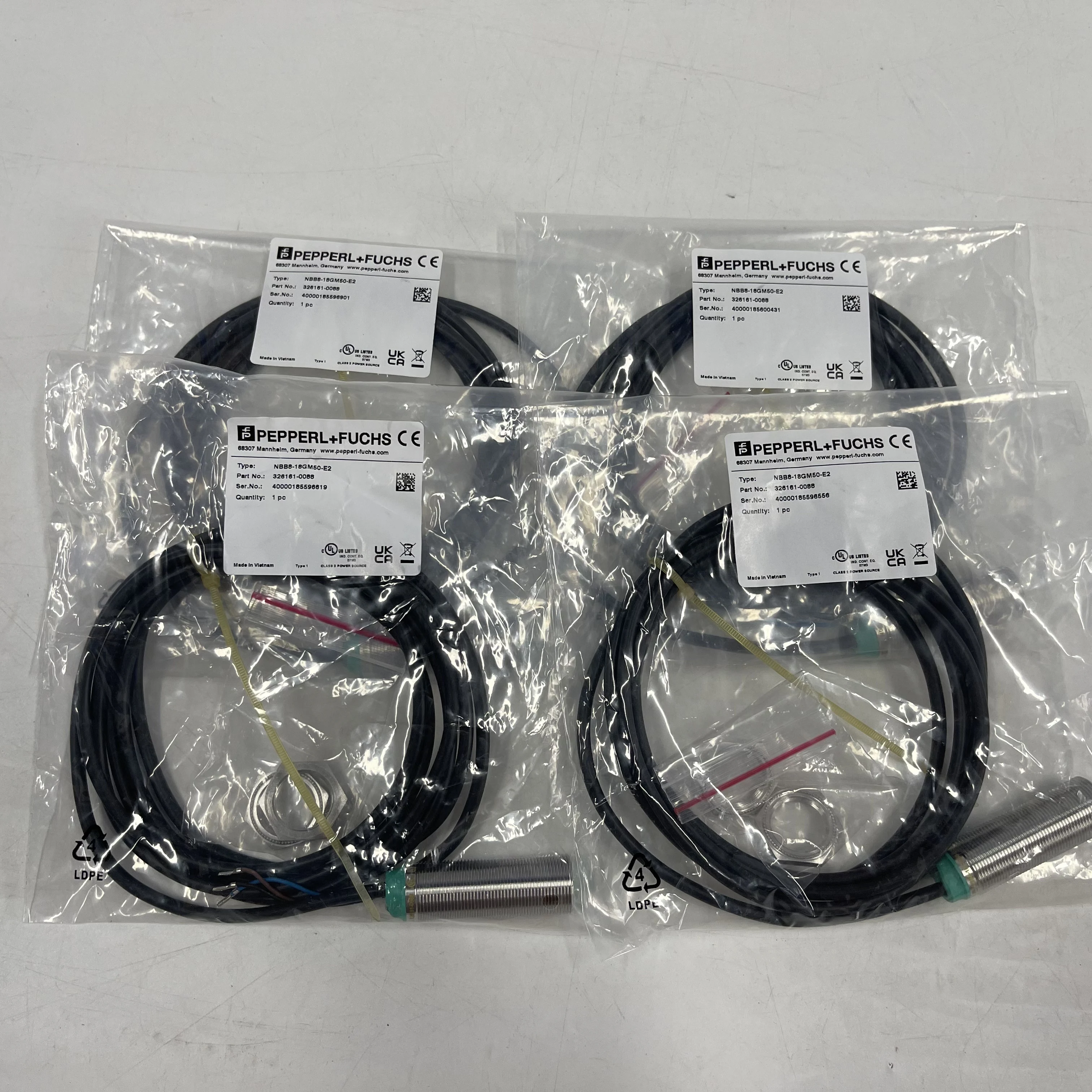 Pepperl+Fuchs Inductive Proximity Sensor NBB8-18GM50-E2