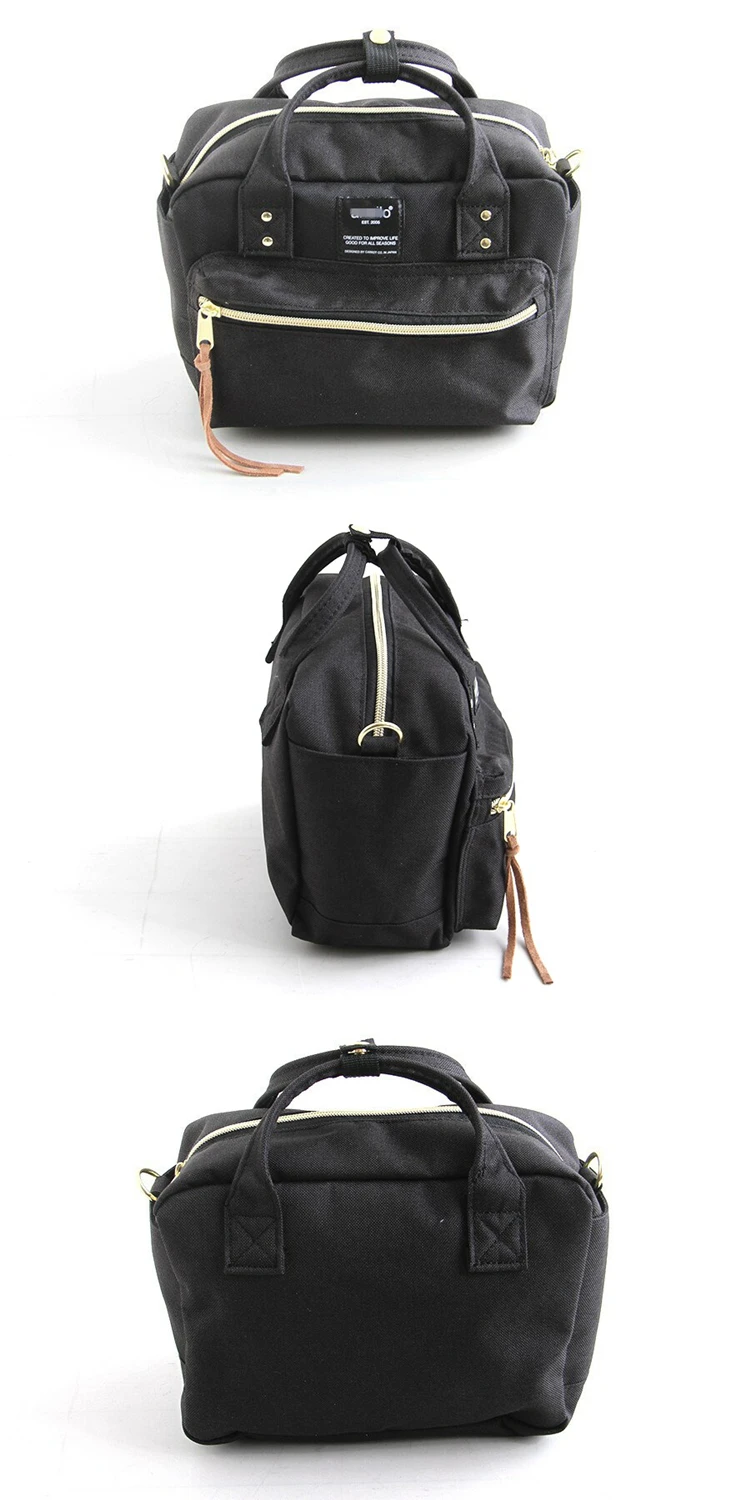 Japanese 2way Boston Shoulder Bags For Girls Female Women