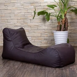 European and American style modern leisure lounge sofa chair soft bean bag chaise lounge NO 2